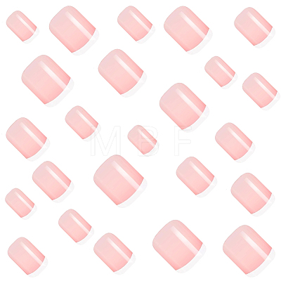 1 Bag ABS Plastic Full Cover Press On False Nails MRMJ-CP0001-56-1
