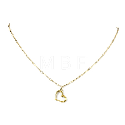 Brass Bar Necklsces NJEW-JN04835-1