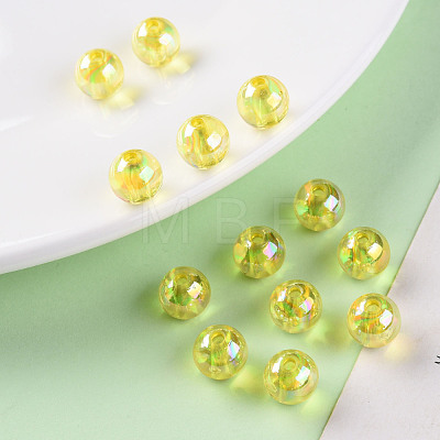 Transparent Acrylic Beads MACR-S370-B10mm-717-1