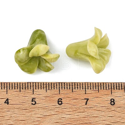 Dyed Synthetic Coral Beads GG-H001-01C-08-1