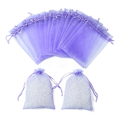 50Pcs Organza Bags Jewellery Storage Pouches Wedding Favour Party Mesh Drawstring Gift OP-FS0001-05D-1