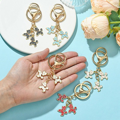 Alloy Enamel Keychain KEYC-YW00027-01-1