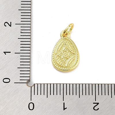 Rack Plating Brass Enamel Charms KK-M293-34G-01-1