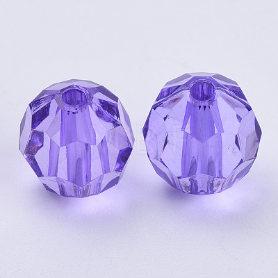 Transparent Acrylic Beads LS-TACR-Q257-10mm-V50-1