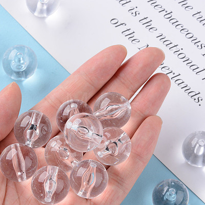 Transparent Acrylic Beads X-MACR-S370-A20mm-001-1