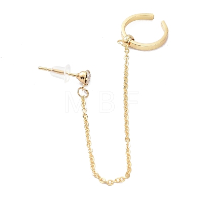 Ear Cuff Wrap Climber Earrings EJEW-K088-02G-1