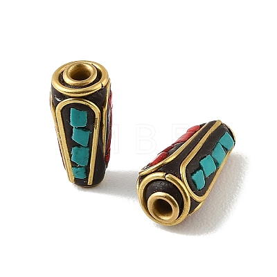 Handmade Polymer Clay Indonesia Beads PY-CBAAA14-06C-03-1
