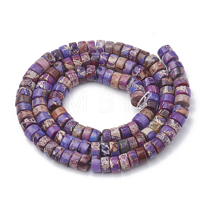 Synthetic Imperial Jasper Beads Strands G-T103-19E-1