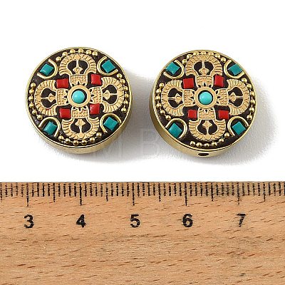 Handmade Polymer Clay Indonesia Beads PY-CBAAA14-07C-06-1