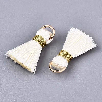 Handmade Polycotton(Polyester Cotton) Tassel Decorations FIND-R092-11-1