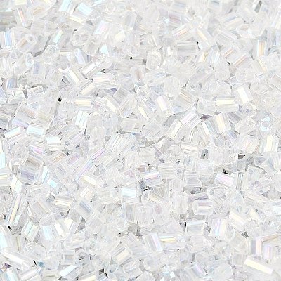 Two Cut Glass Seed Beads X-CSDBTC01-1