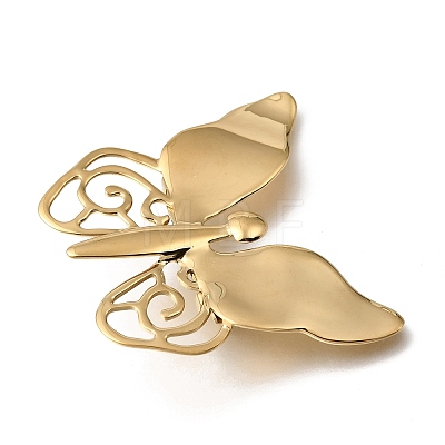 304 Stainless Steel Lapel Pin Brooches JEWB-F048-03G-1