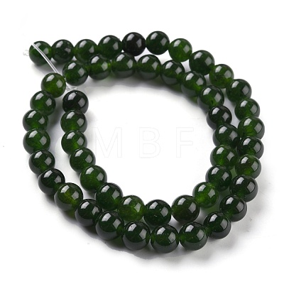 Natural White Jade Beads G-G766-B-09-1