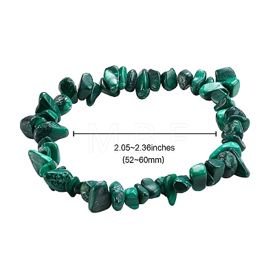 8Pcs 8 Styles Gemstone Chip Beads Stretch Bracelets Sets BJEW-SZ0001-45-1