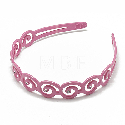 Plastic Hair Bands OHAR-T003-11-1