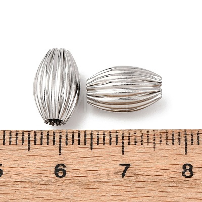 Textured 304 Stainless Steel Beads STAS-I358-11P-05-1