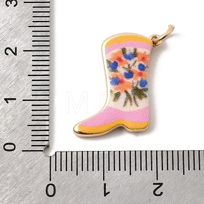 Printed Brass Pendants LS-KK-H253-01B-G02-1