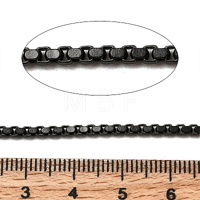 304 Stainless Steel Box Chains CHS-P007-32B-01-1