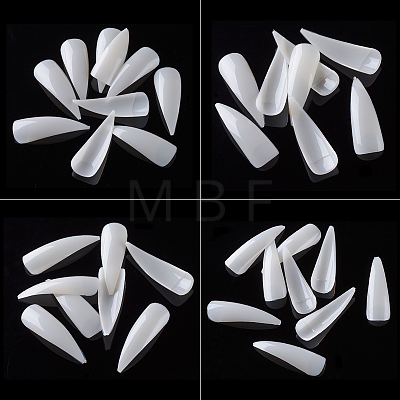 ABS Plastic Seamless False Nail Tips MRMJ-Q069-002C-1
