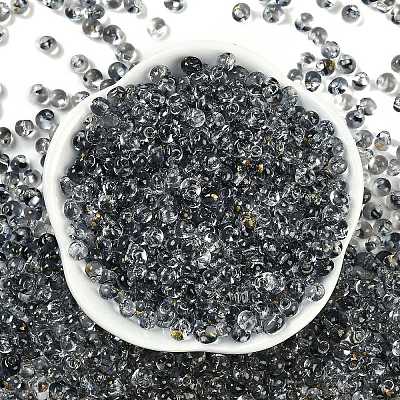 6/0 Spray Paint Glass Seed Beads SEED-H003-11E-1