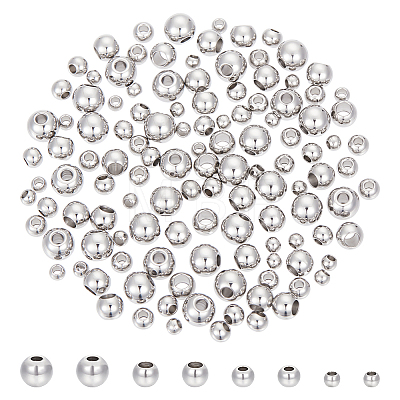 Unicraftale 304 Stainless Steel Spacer Beads STAS-UN0004-96P-1