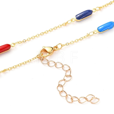 Brass Cable Chains Necklaces X-NJEW-JN03168-1