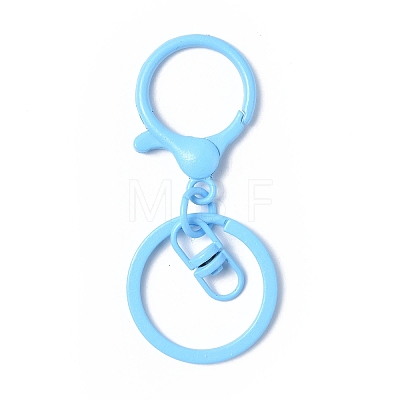 Alloy Keychain Clasps X-FIND-H037-03-1