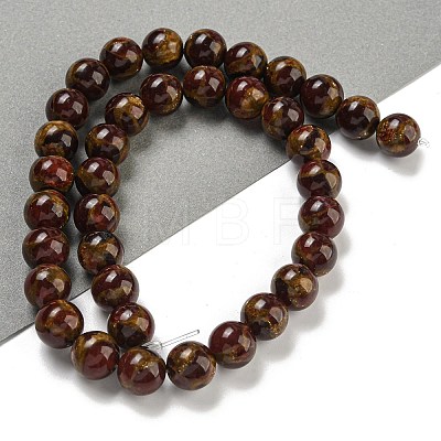 Synthetic Gold Clinquant Stone Beads Strands G-P549-A01-02C-1