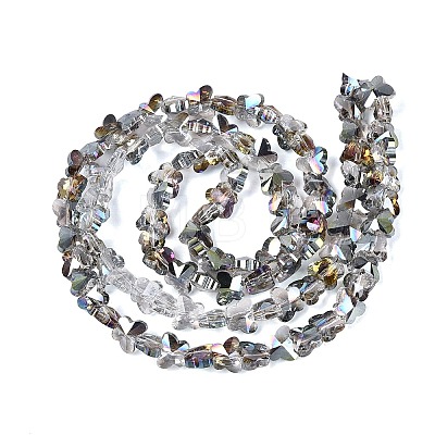 Electroplate Glass Beads Strands EGLA-Q135-04A-A06-1