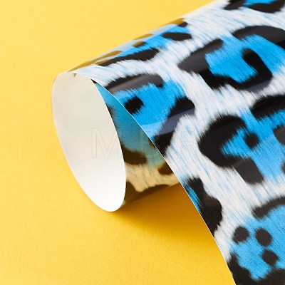 4 Pcs 4 Colors PU Heat Transfer Film DIY-SZ0001-92-1