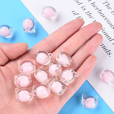 Transparent Acrylic Beads MACR-S373-115-B07-1