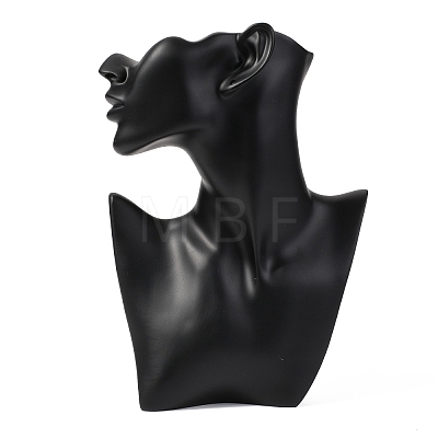 High End Resin Side Body Model Portrait Jewelry Stand NDIS-B001-03A-1