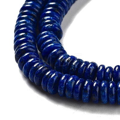 Dyed Natural Sesame Jasper/Kiwi Jasper Imitation Lapis Lazuli Beads Strands G-G084-A08-01-1