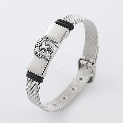 Men's Stainless Steel Watch Band Bracelets MQ6675-1