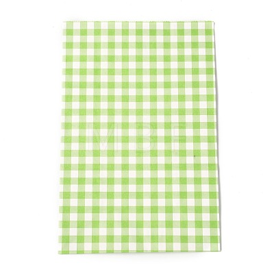 Rectangle with Tartan Pattern Paper Bags CARB-Z001-01C-1