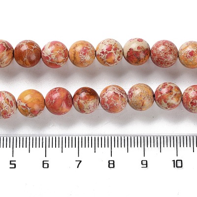 Dyed Natural Regalite/Imperial Jasper/Sea Sediment Jasper Beads Strands G-B124-C01-16-1