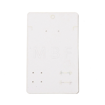 Rectangle Earring Display Cards CDIS-P007-A02-1