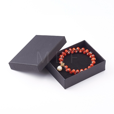 Natural Pearl Charm Bracelets BJEW-JB05963-02-1