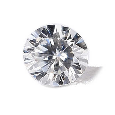 White D Color Round Cut Loose Moissanite Stones RGLA-WH0016-01H-1