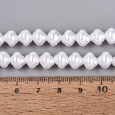 ABS Plastic Imitation Pearl Beads PL-CBA8DB3-17-1