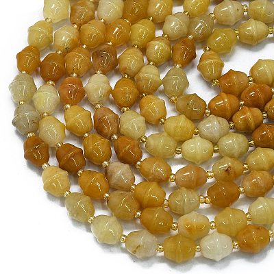 Natural Topaz Jade Beads Strands G-K389-D02-01-1