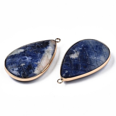 Natural Sodalite Pendants G-N326-108G-1