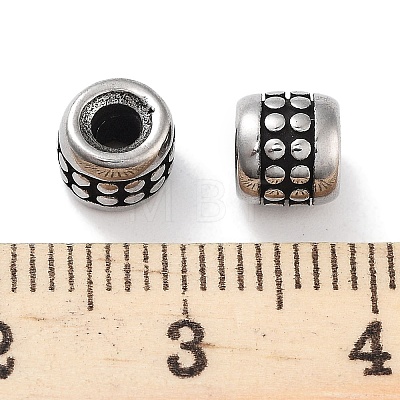 304 Stainless Steel Beads STAS-M057-42AS-02-1