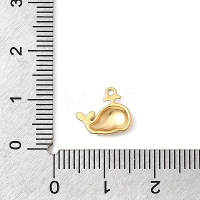 Ocean Theme 304 Stainless Steel Pendants STAS-G389-03G-10-1