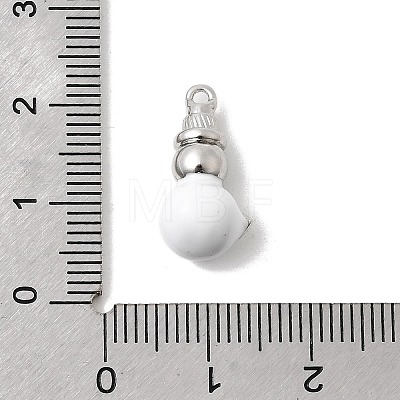 Christmas Brass Enamel Pendants KK-L258-05P-A01-1