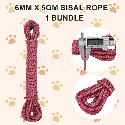 50M Round Twisted Jute Cord OCOR-WH20006-14A-1