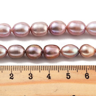 Natural Cultured Freshwater Pearl Beads Strands PEAR-P062-17C-1