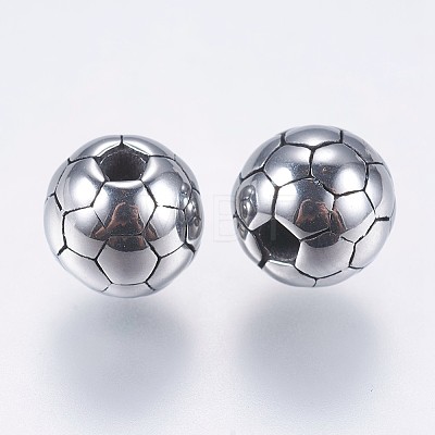 304 Stainless Steel Beads STAS-F195-015AS-8mm-1