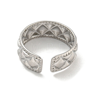 Non-Tarnish 304 Stainless Steel Finger Ring RJEW-C077-05P-1