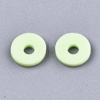 Handmade Polymer Clay Beads X-CLAY-Q251-6.0mm-80-1